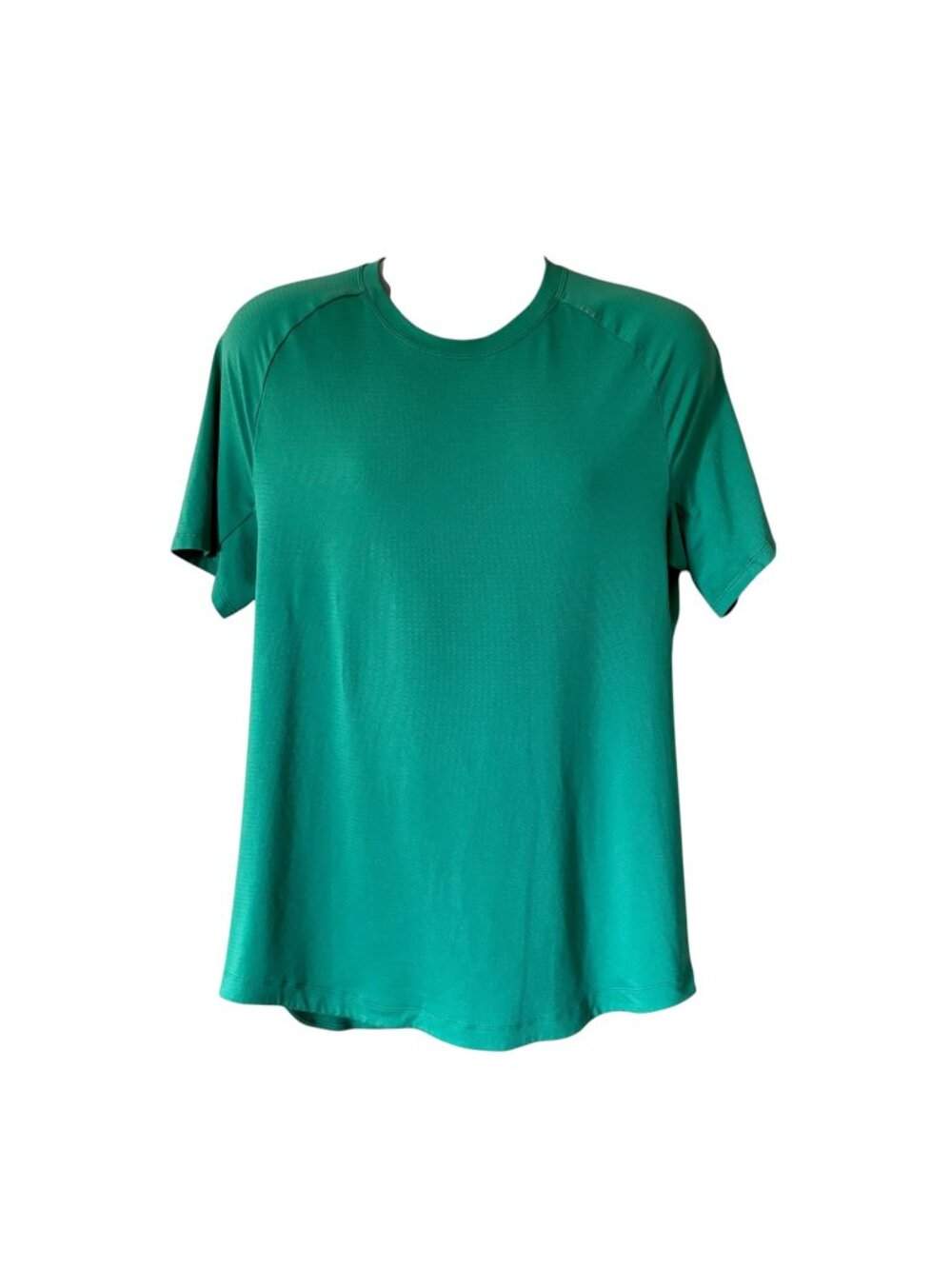 Lululemon Shirt Mens Large Green Drysense License To Train Gym Training
